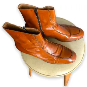 1970s Papi Chulo Tan Botas de Botín