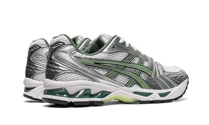 ASICS Gel-Kayano 14 White Pure Silver Slate Grey Sage