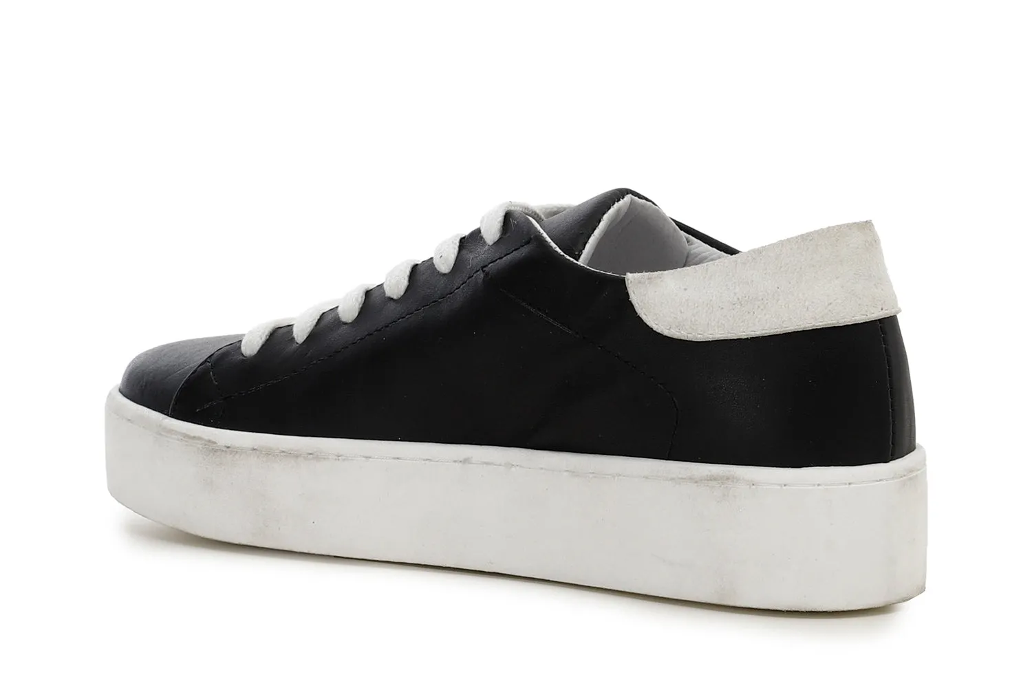 CafèNoir donna sneakers stringate in pelle