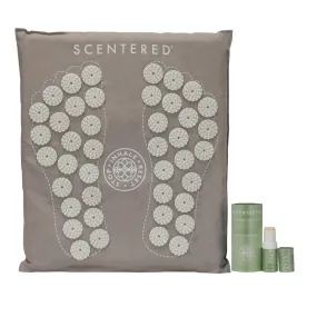 De-stress Acupressure Mat and Balm Set by Scentered