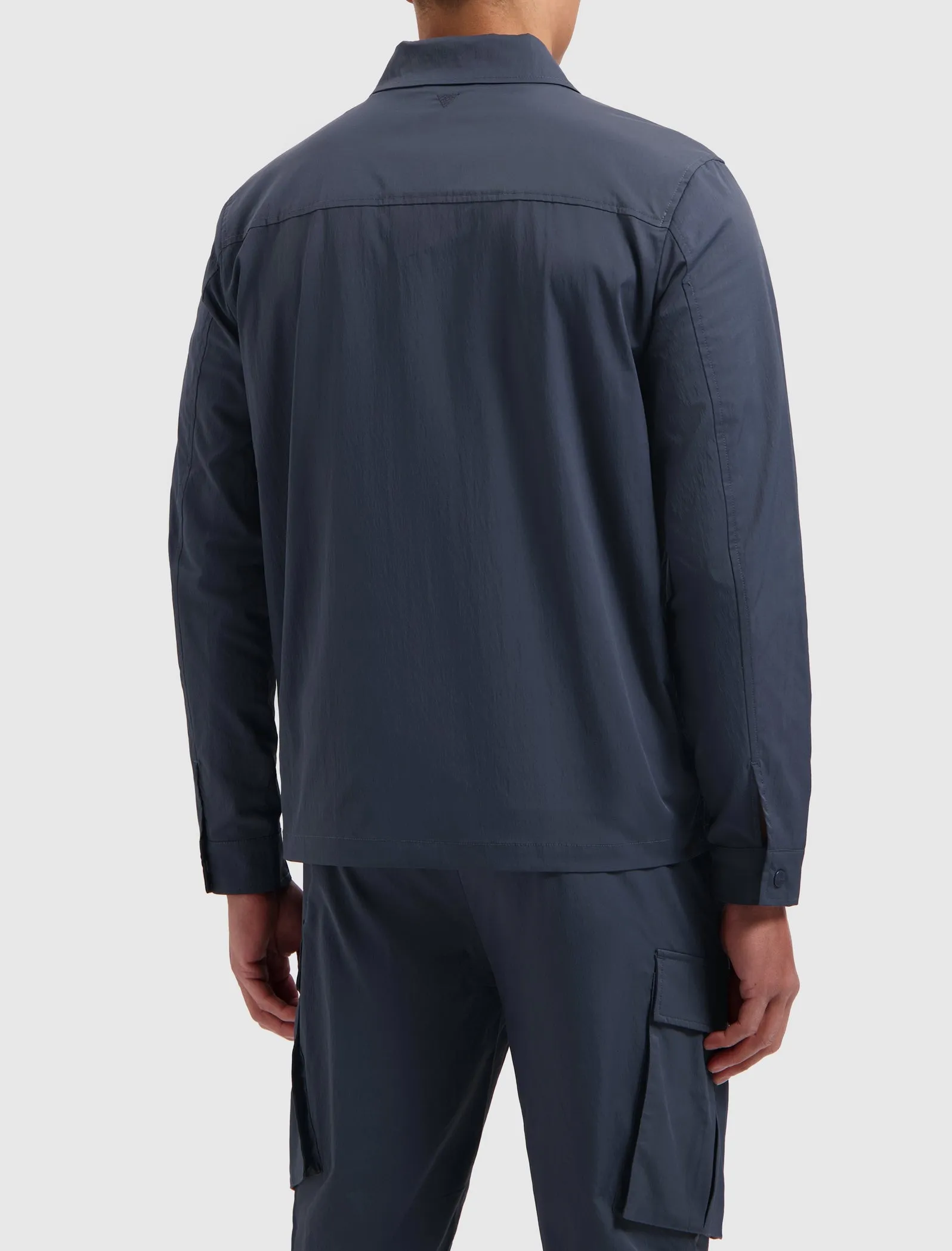 Pure Path Overshirt Blauw