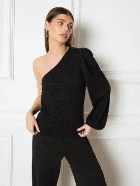 Refined Department Knitted One Shoulder Top Cleo